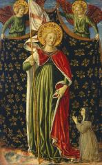 Image for Saint Ursula with Two Angels and Donor